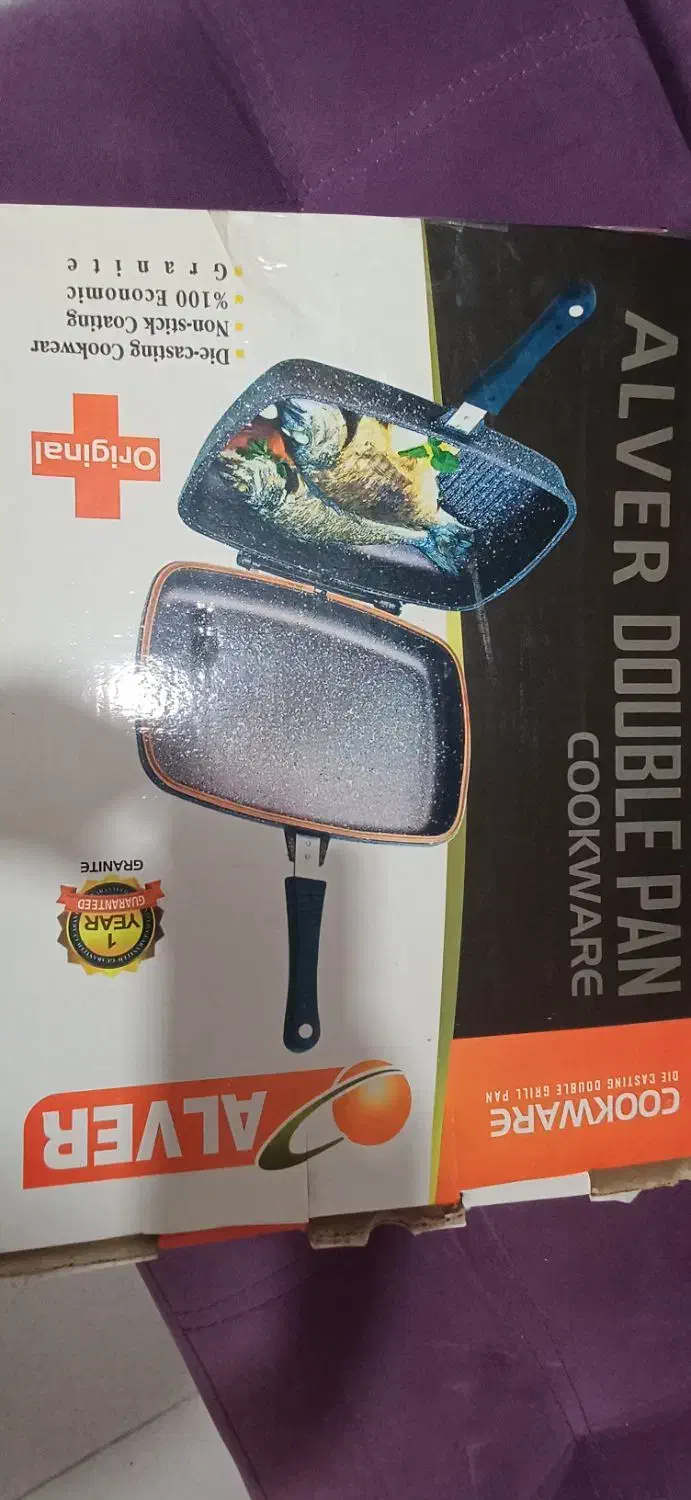 ماهی تابه دو طرفه آکبند|ظروف پخت‌وپز|رودسر, |دیوار