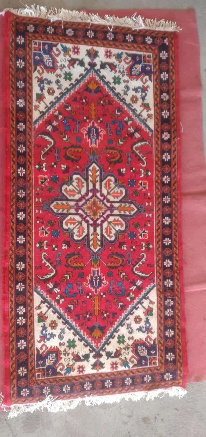 فرش دستبافت ۲*۱|فرش|مهربان, |دیوار