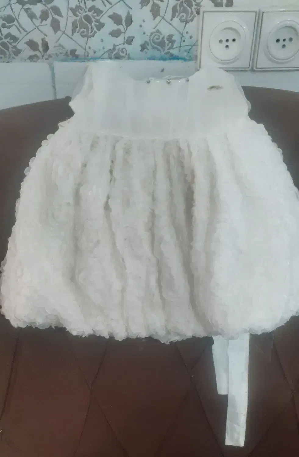 لباس عروس شیک مناسب تا ۳ سال و۴ سال|کفش و لباس بچه|کرمان, |دیوار