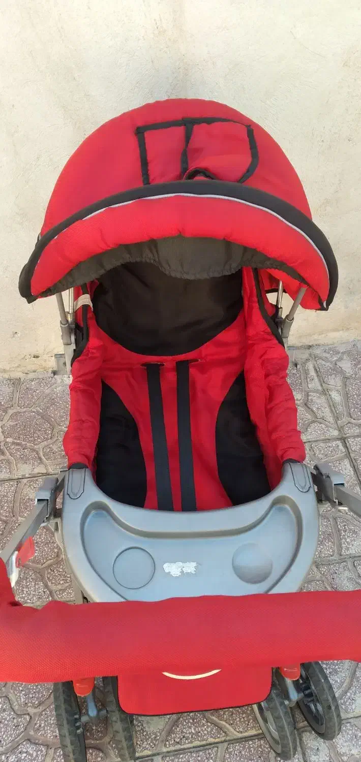 آغوشی کالسکه در حد|کالسکه و لوازم جانبی|زنجان, |دیوار