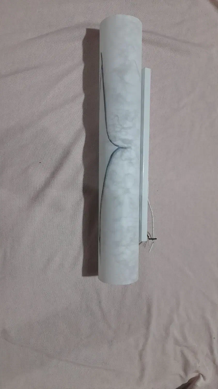 چراغ دو لامپه بالا آیینه حمام و دستشویی سفید|لامپ و چراغ|اصفهان, پزوه|دیوار