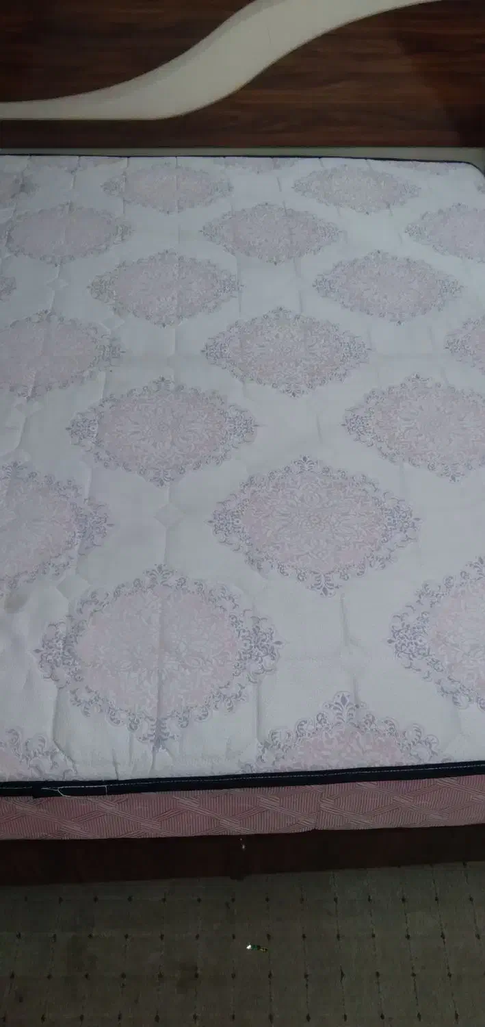 تخت خاب دونفره باتشک رویال بدون خط وخش|تخت و سرویس خواب|کارون, |دیوار