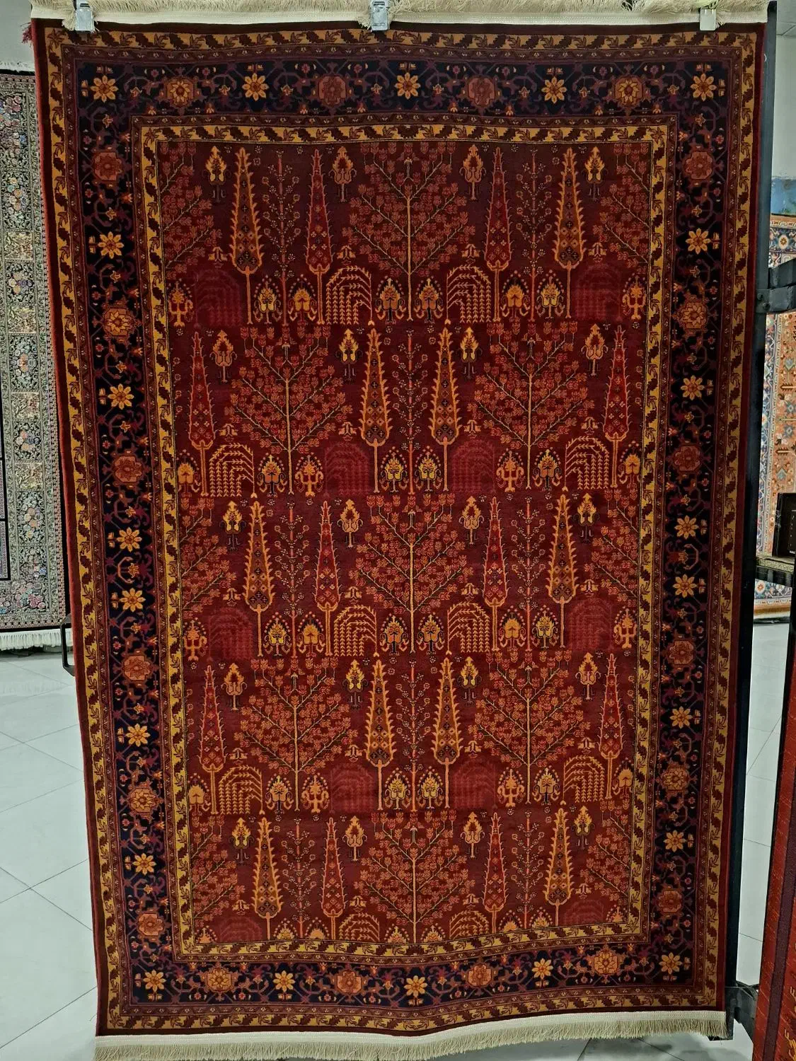 فرش 1200شانه اکرلیک|فرش|زنجان, |دیوار