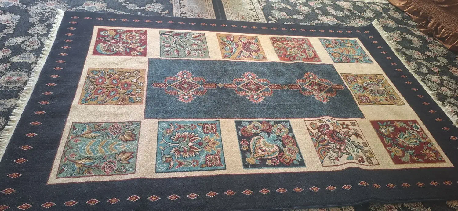 گلیم فرش۶متری|گلیم، جاجیم، گبه|نورآباد, |دیوار