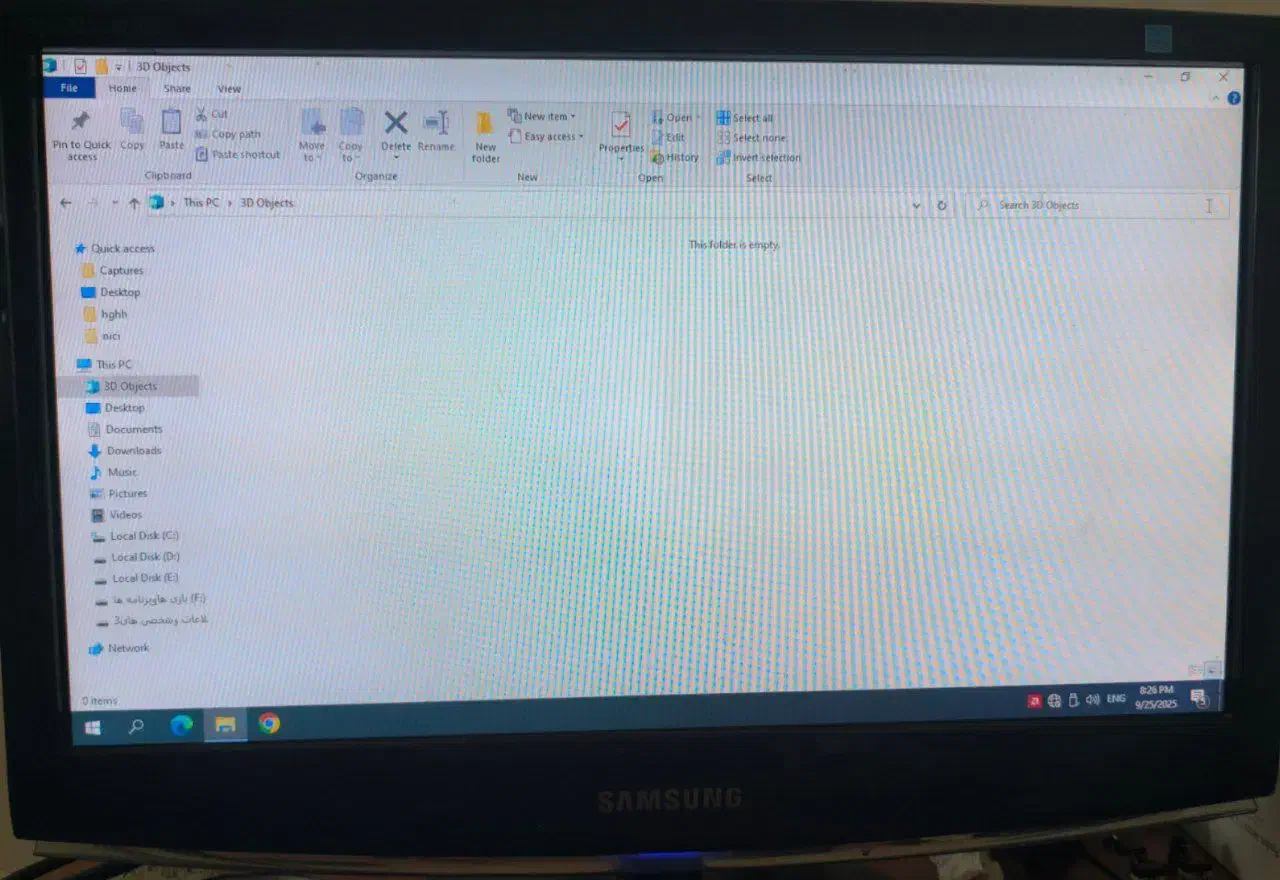 مانیتور سامسونگ 19 اینچ 933 syncaster|قطعات و لوازم جانبی رایانه|جوادآباد, |دیوار