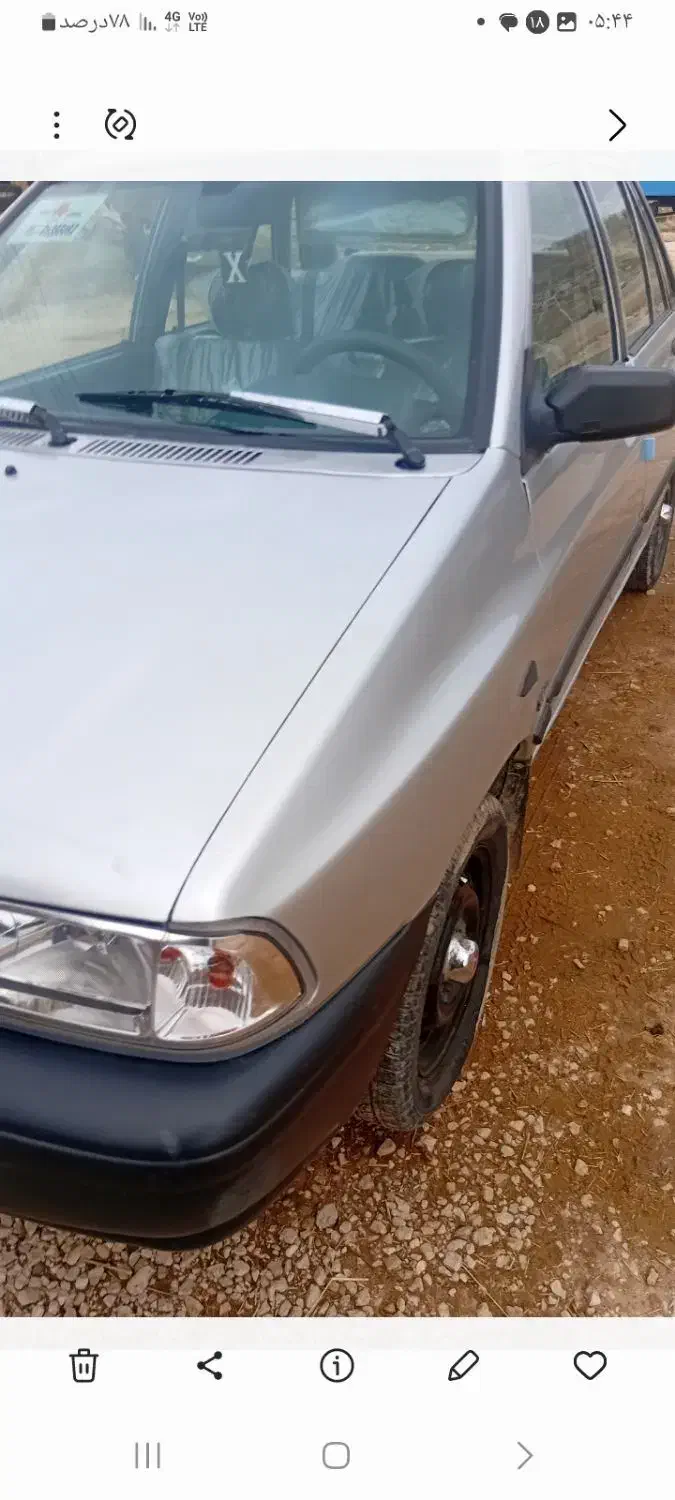 پراید تک سوز مدل ۸۹|خودرو سواری و وانت|ایوان, |دیوار