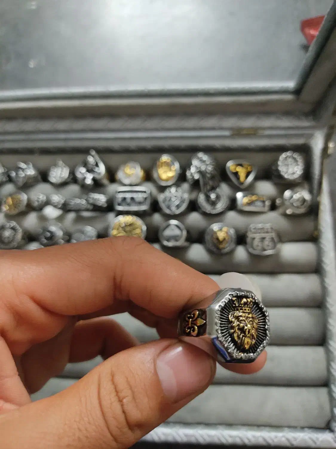 انگشتر وارداتی تمام استیل رنگ ثابت|بدلیجات|پاکدشت, پاکدشت (مامازند)|دیوار