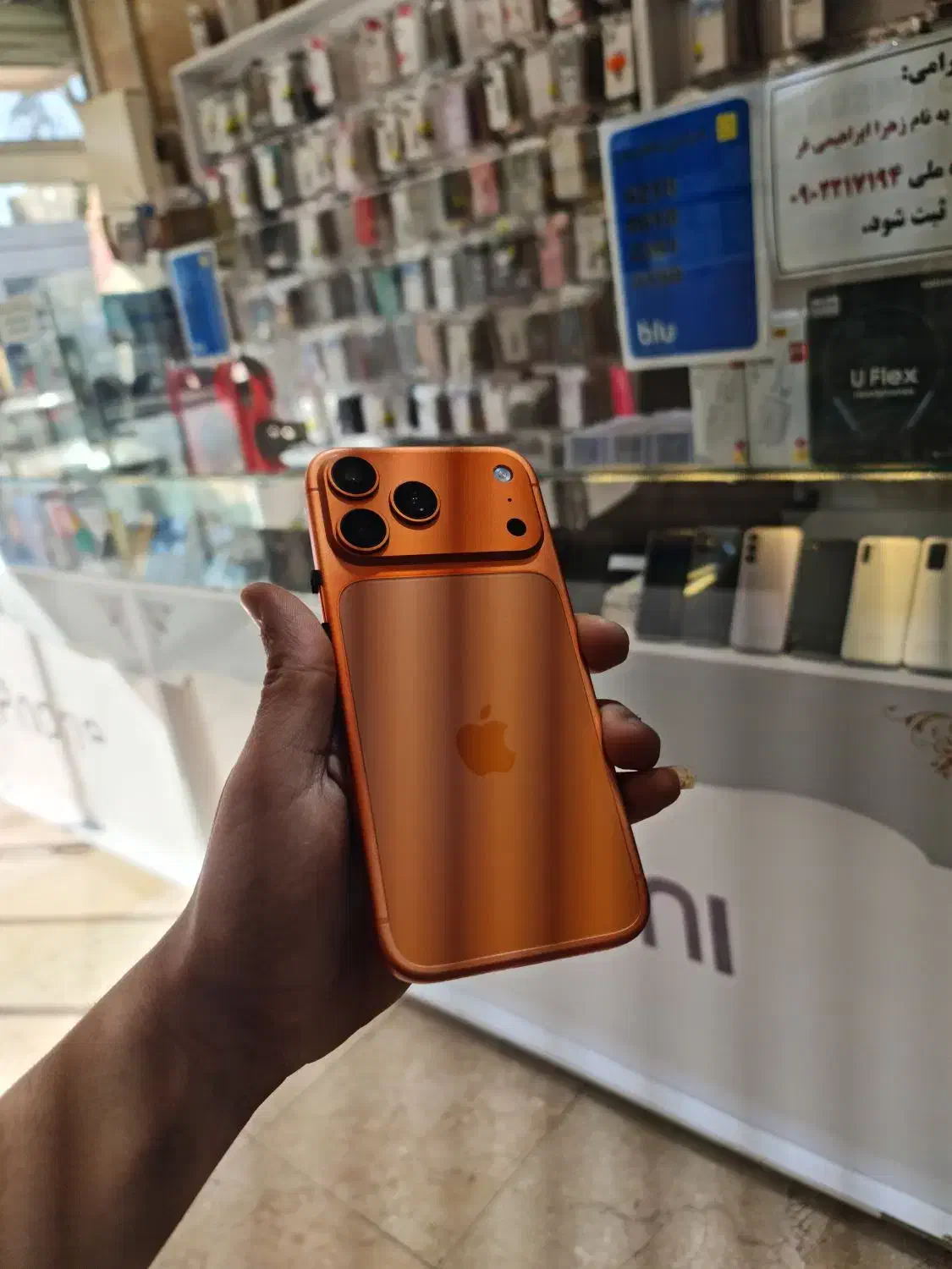 اپل iPhone 17ProMax باحافظه ۲۵۶ گیگ سوپر فول کپی|موبایل|مشهد, کوثر|دیوار