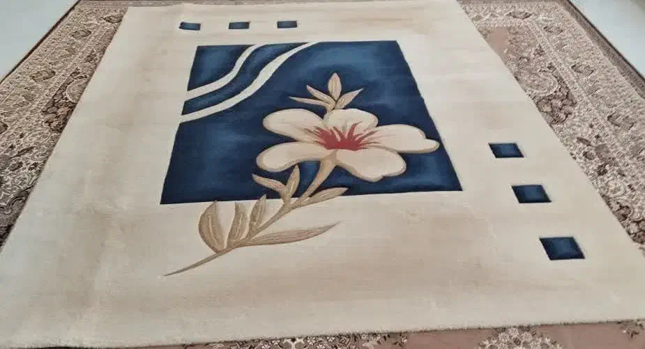 فرش ترکیه‌ای 6 متری در حد نو شسته شده|فرش|تهران, ایوانک|دیوار