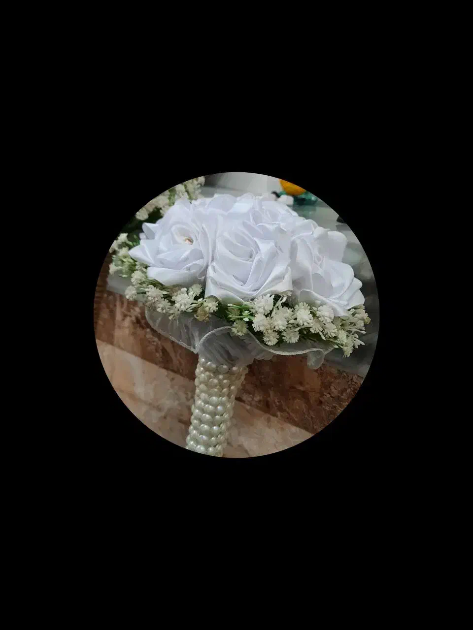 دسته گل عروس شیک|گل مصنوعی|زابل, |دیوار