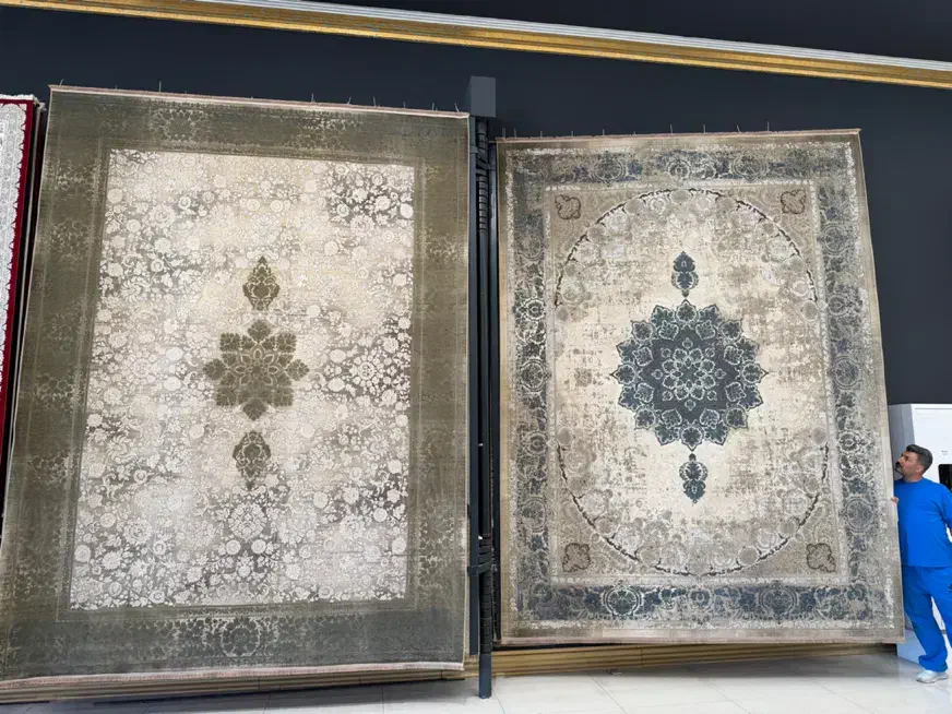 فرش فرهنگ ۱۲۰۰شانه طرح آنتیک|فرش|شیراز, زیباشهر|دیوار