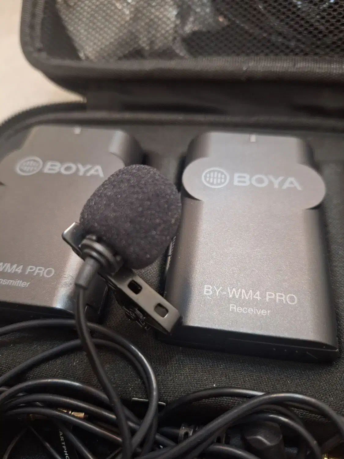 میکروفن یقه ای بی سیم بویا(دوکاربره)|دوربین عکاسی و فیلم‌برداری|تبریز, |دیوار