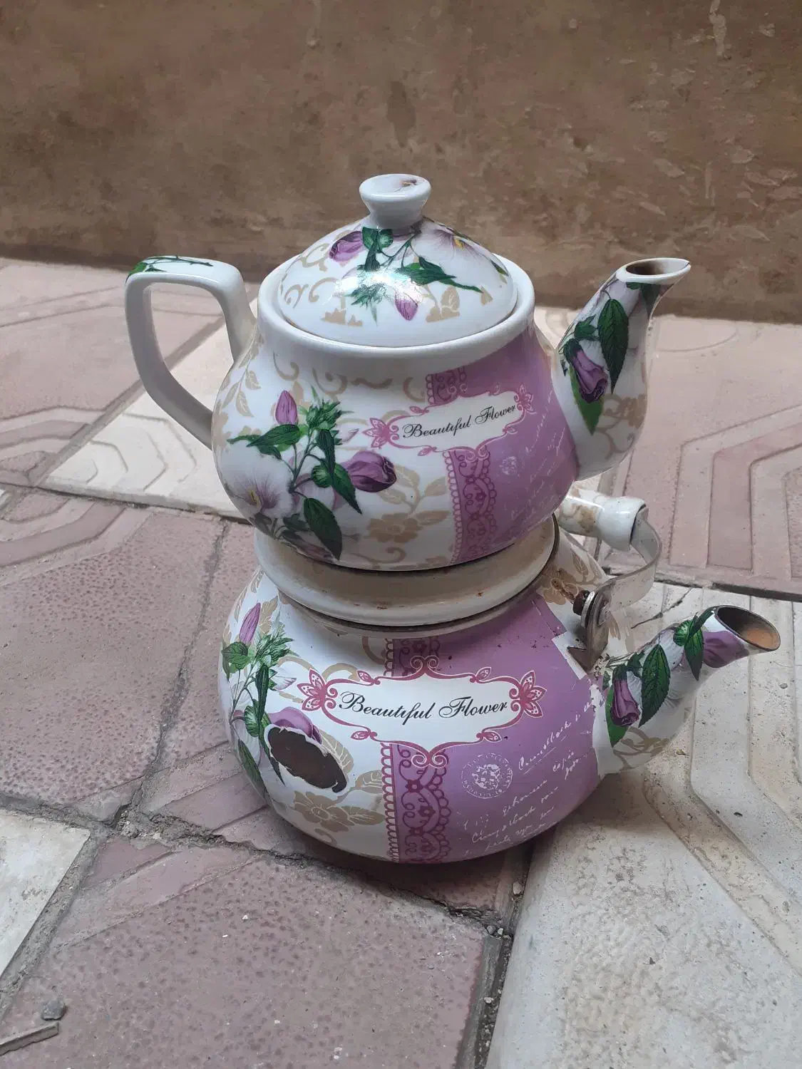 قوری کتری سالم وخوشگل|قوری، کتری، قهوه‌ساز دستی|قزوین, |دیوار