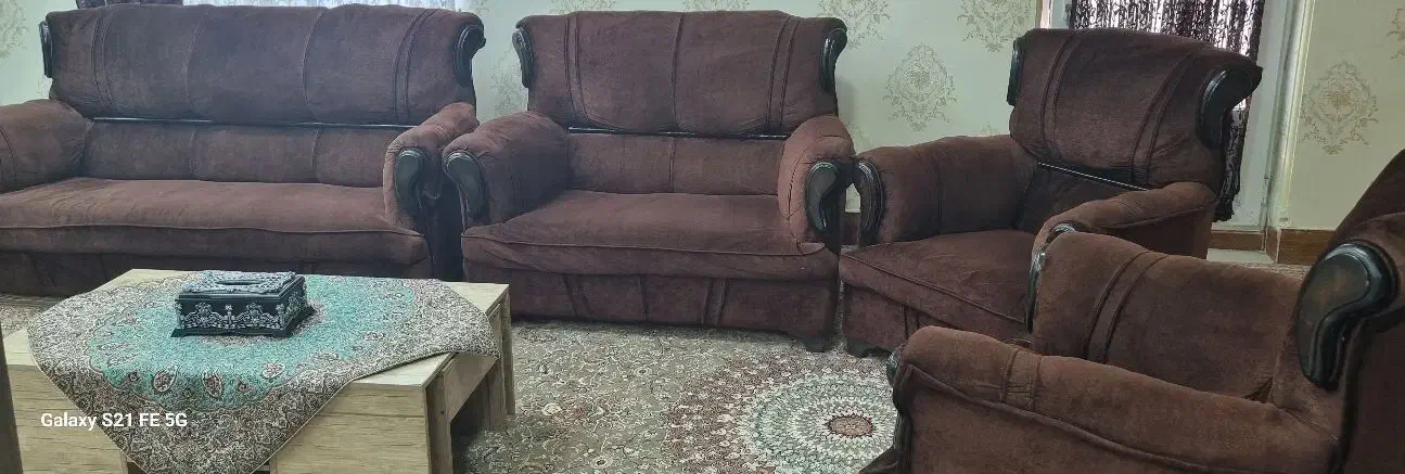 مبل مخمل|مبلمان خانگی و میز عسلی|گالیکش, |دیوار