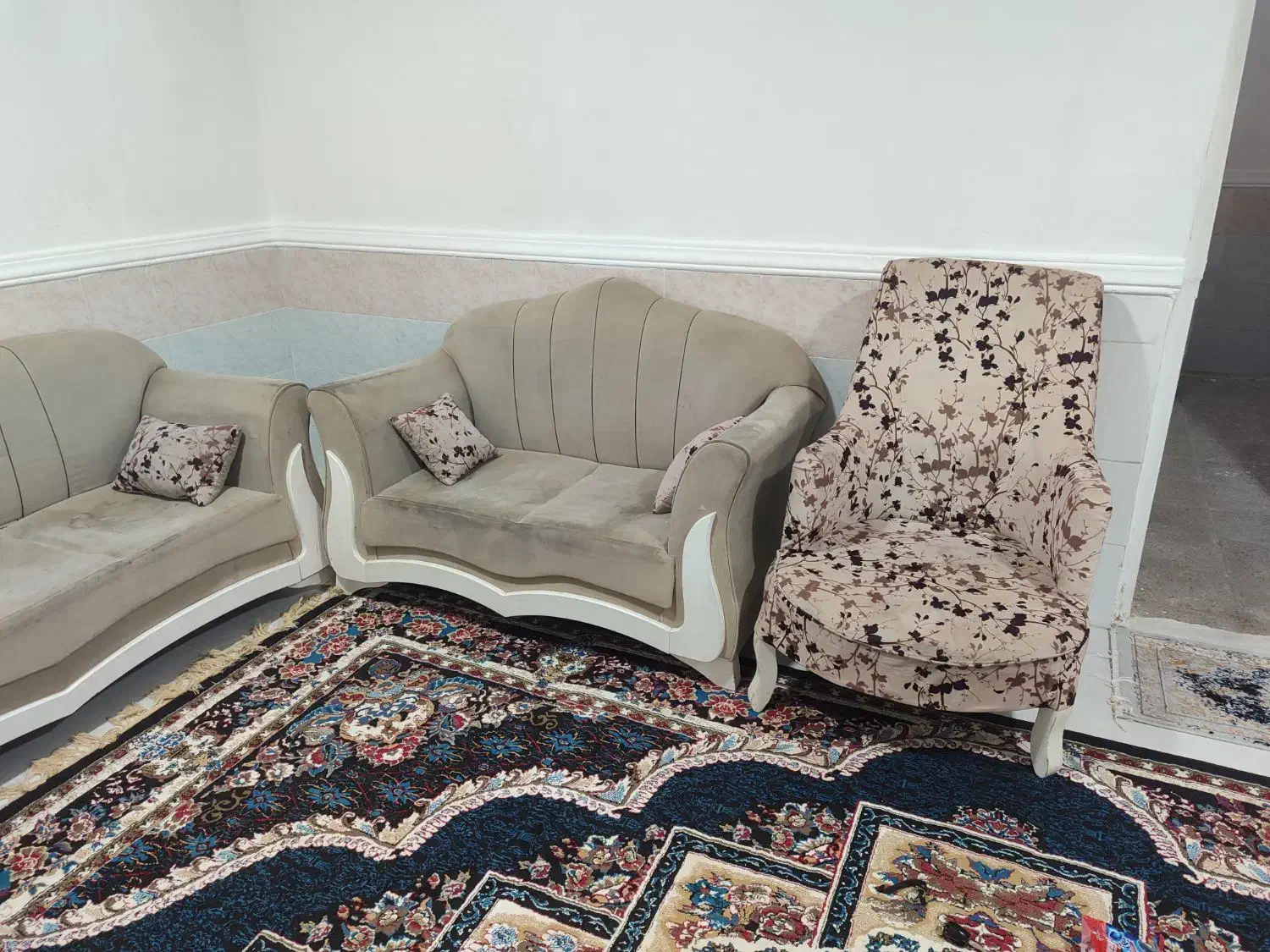 مبل هفت نفره|مبلمان خانگی و میز عسلی|بندر گناوه, |دیوار