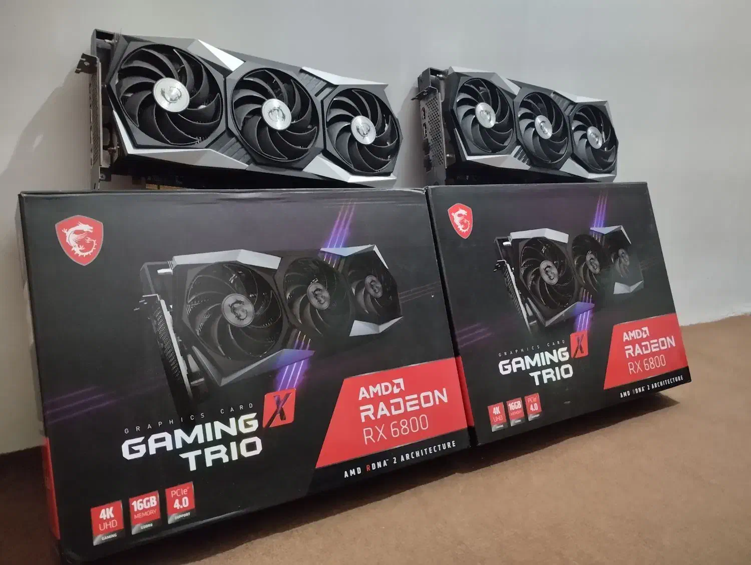 گرافیک گیمینگ RX 6800 16 GB|قطعات و لوازم جانبی رایانه|خوی, |دیوار