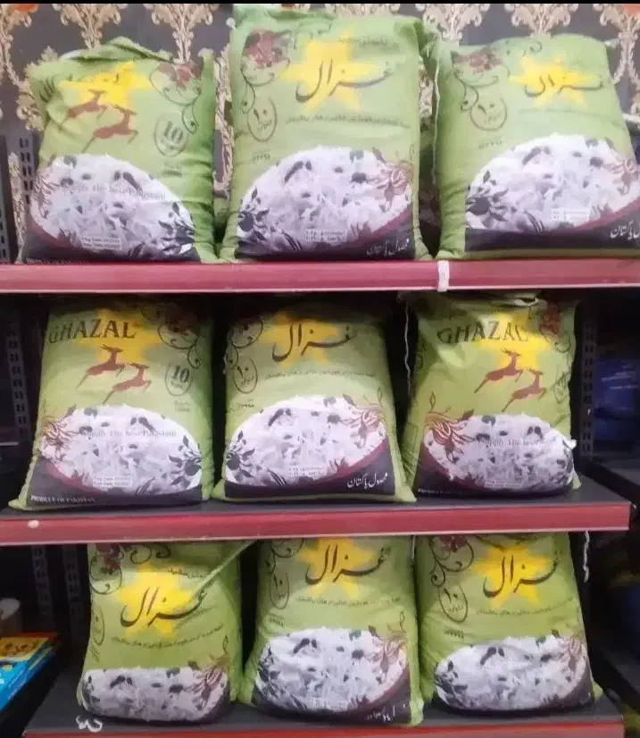 برنج پاکستانی سوپر باسماتی غزال|خوردنی و آشامیدنی|مشهد, نظام دوست|دیوار