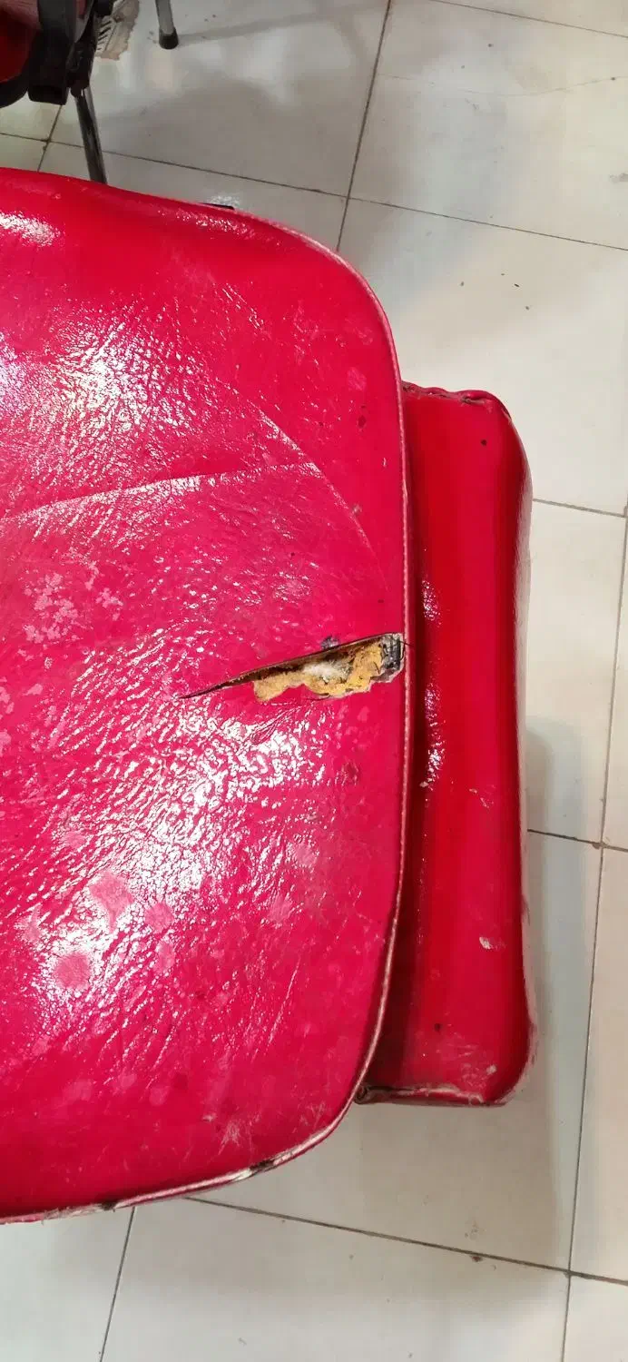 صندلی آرایشگاه سالمه جنس چرم|آرایشگاه و سالنهای زیبایی|تربتحیدریه, یحیی آباد|دیوار