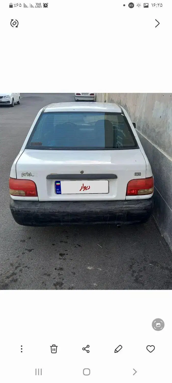 پراید مدل 82|خودرو سواری و وانت|شیراز, میانرود|دیوار