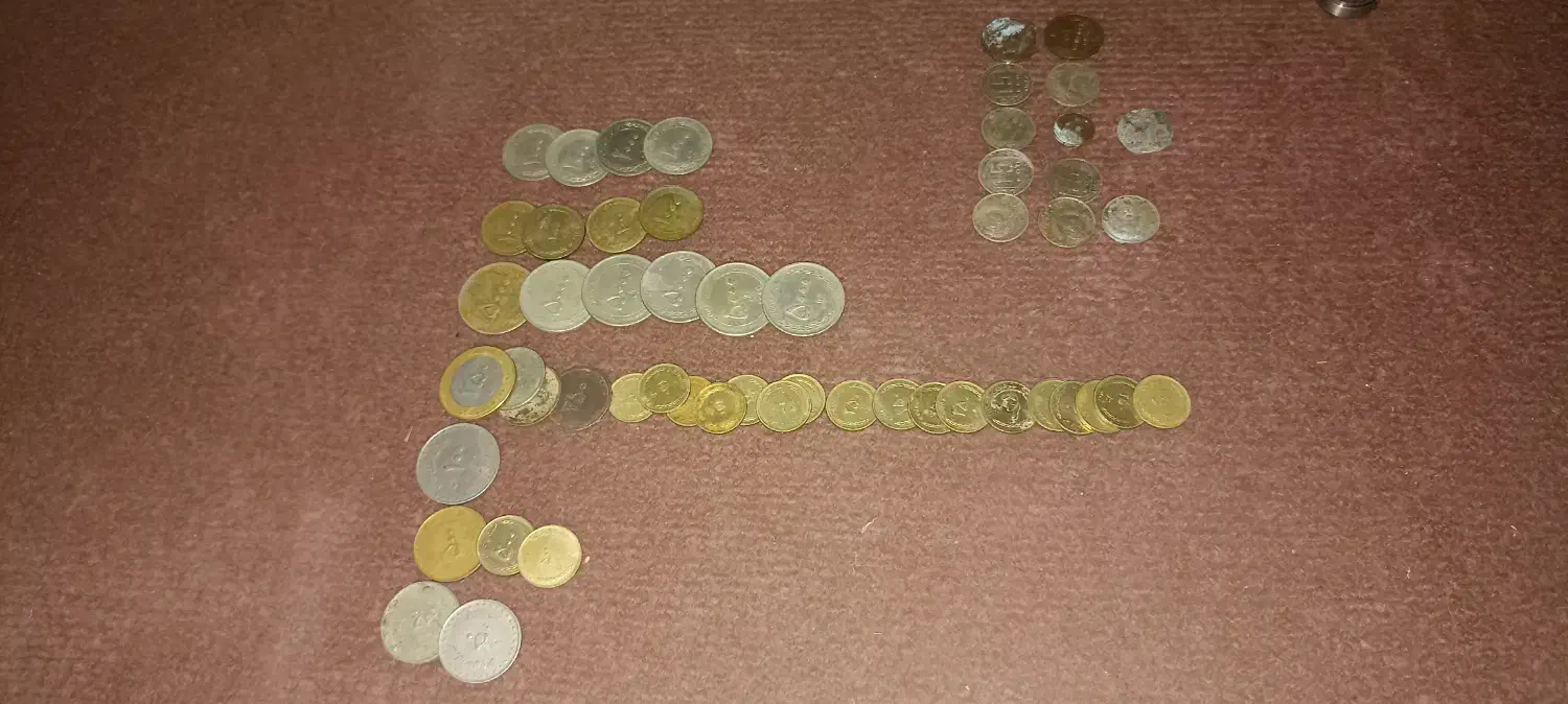 سکه قدیم|کلکسیون سکه، تمبر، اسکناس|گمیشان, |دیوار