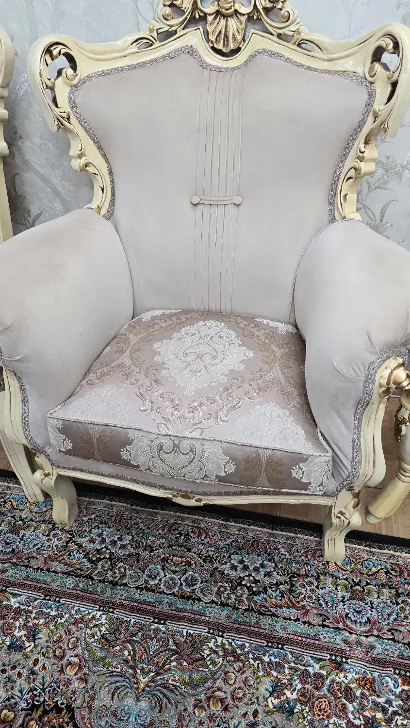 مبل استیل 9نفره|مبلمان خانگی و میز عسلی|آفتاب, |دیوار