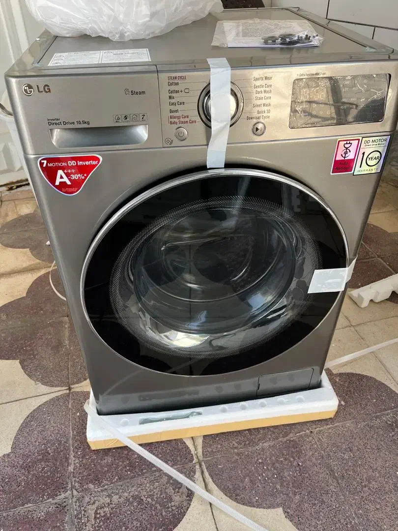 لباسشویی الجی اصلی ۱۰/۵کیلویی مدلR5|ماشین لباسشویی و خشککن لباس|شیراز, بریجستون|دیوار