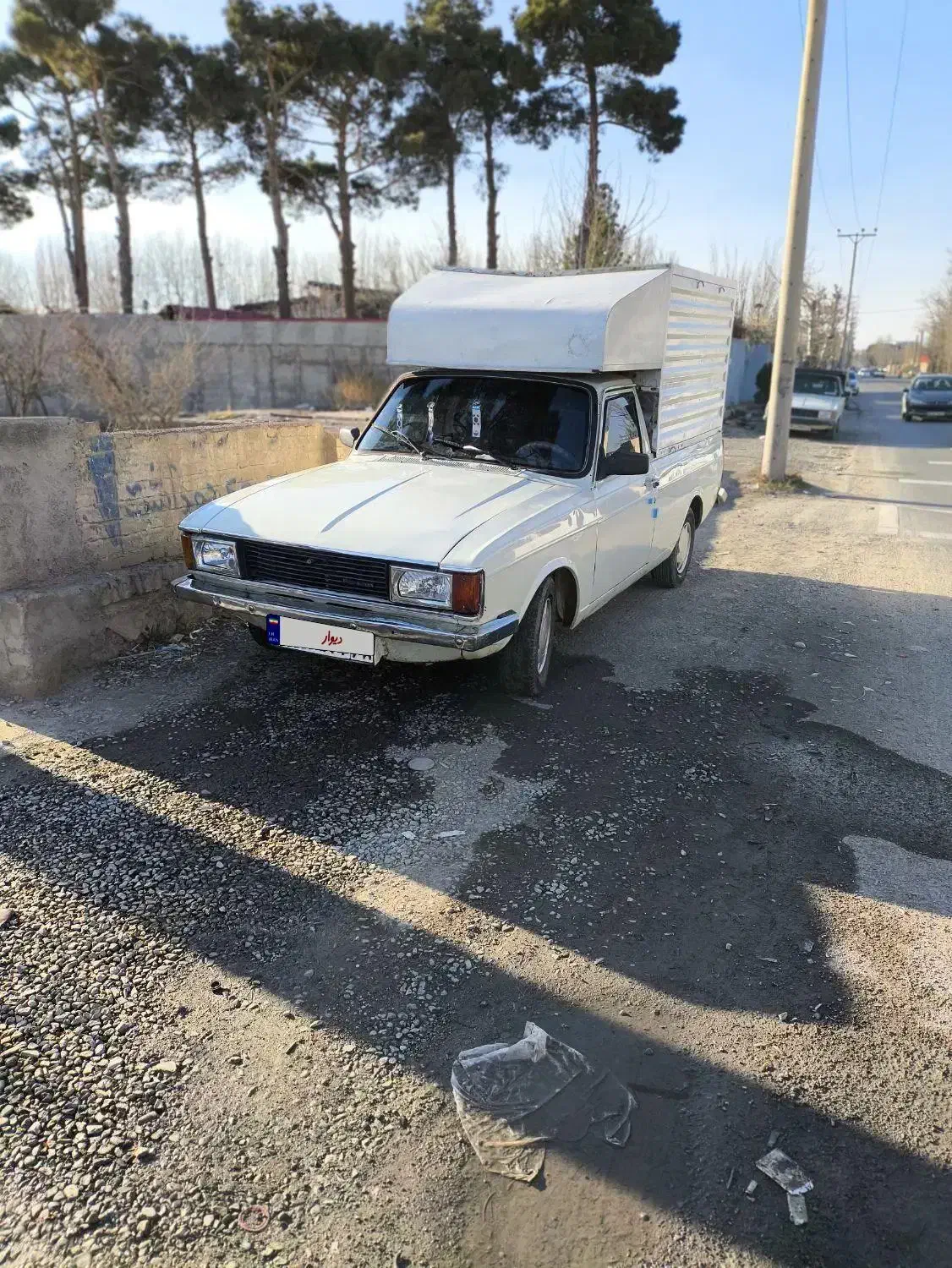 وانت پیکان مدل 87دوگانه فابریک|خودرو سواری و وانت|قشم, |دیوار