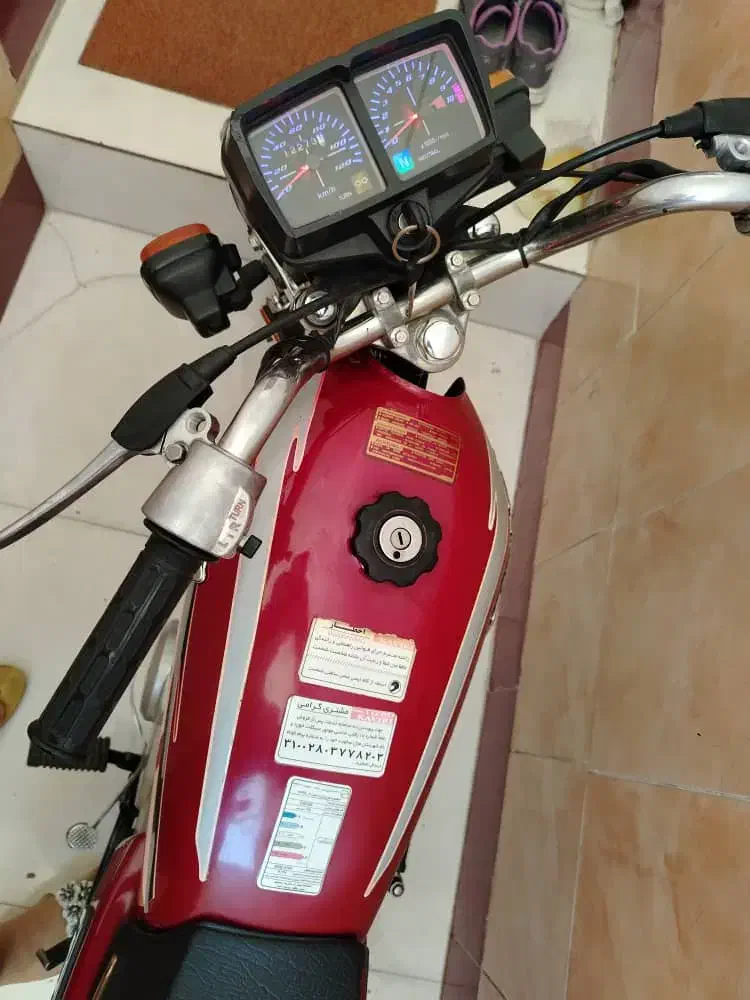 موتورسیکلت ۱۲۵ دلتا مدل ۹۵|موتورسیکلت|مشکین‌دشت, |دیوار