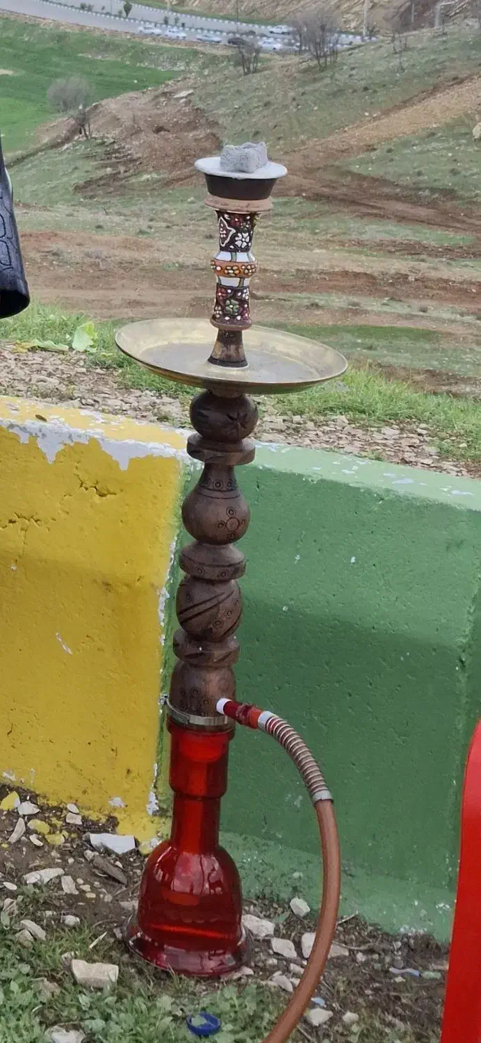 قلیون تنه چوبی|کلکسیون و سرگرمی|فردیس, شهرک شهید حسینی|دیوار