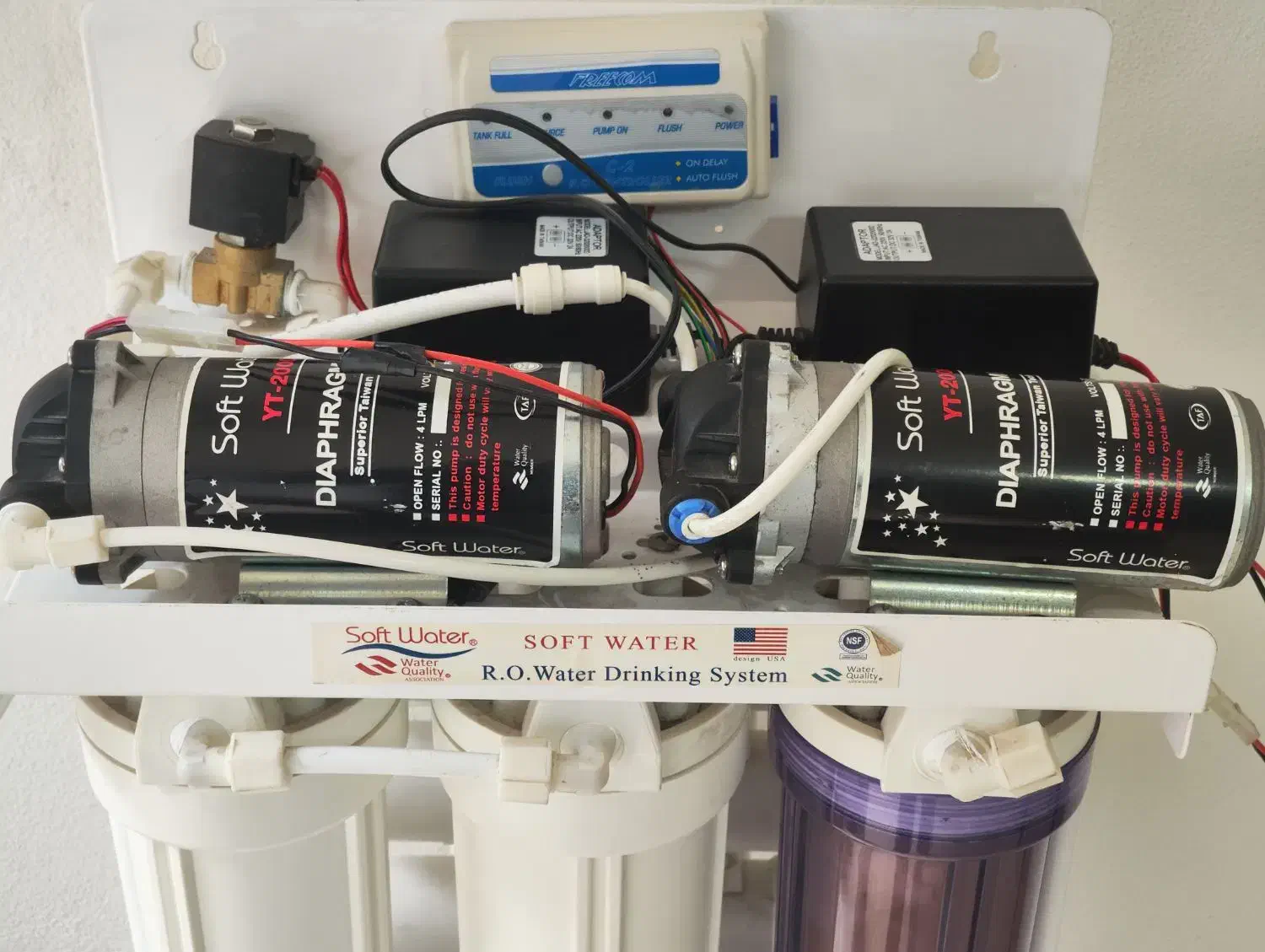 دستگاه تصفیه آب نیمه صنعتی (سافت واتر ) در حد نو|آبسردکن و تصفیه آب|لاهیجان, کوی خزر|دیوار