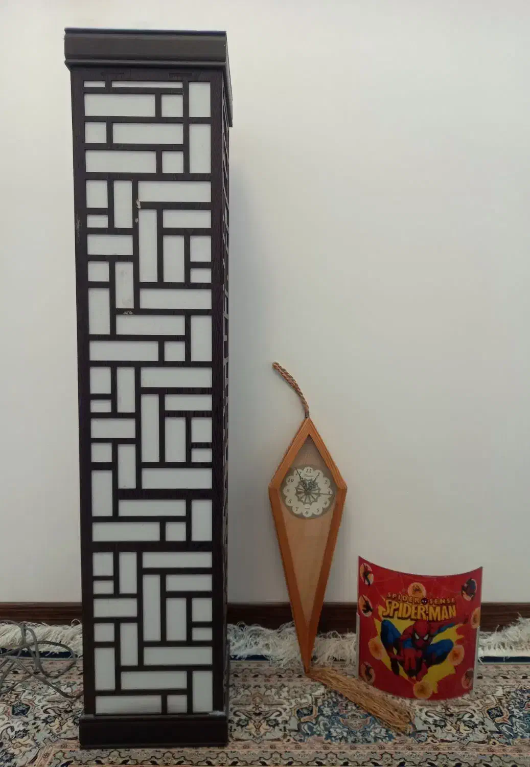 آباژور، چراغ اتاق کودک نو،ساعت چوبی دیواری|چراغ خواب و آباژور|قم, انسجام|دیوار