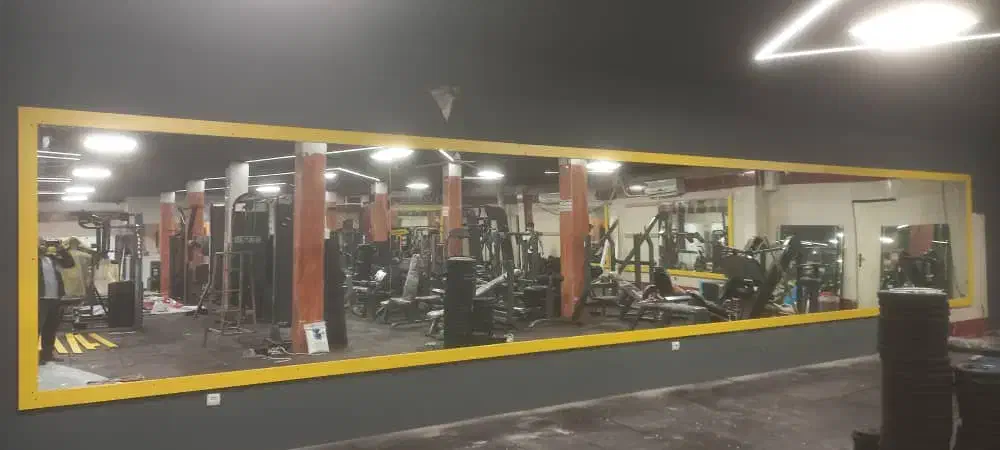 فروش ونصب آیینه جهت باشگاه|تجهیزات ورزشی|فردیس, منظریه|دیوار