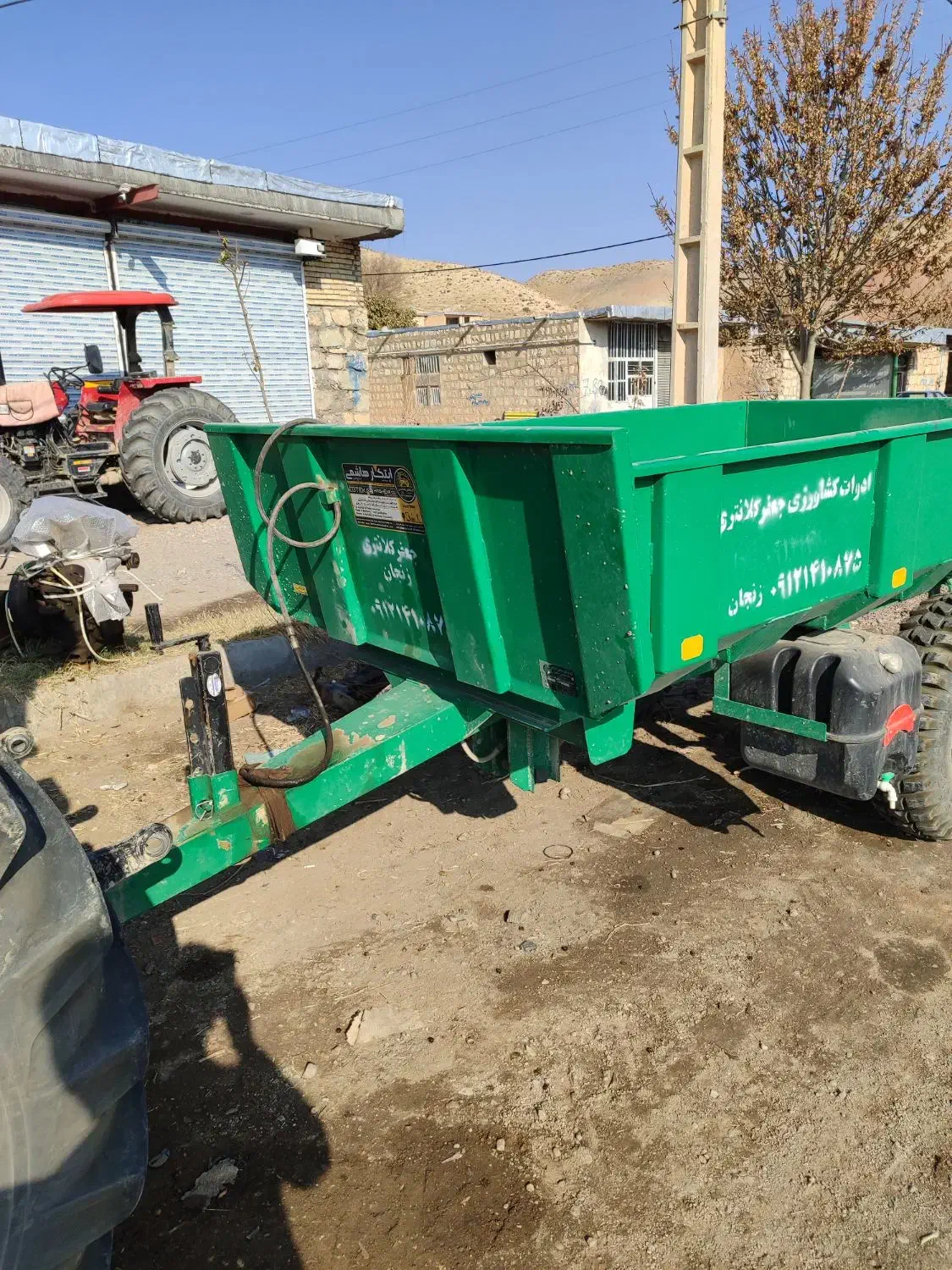 تریلی تراکتور شرکتی|خودرو سنگین|زنجان, |دیوار