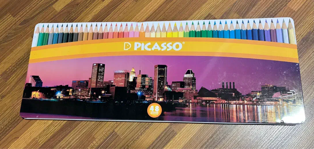 مدادرنگی 48 رنگ پیکاسو|لوازم التحریر|آمل, |دیوار