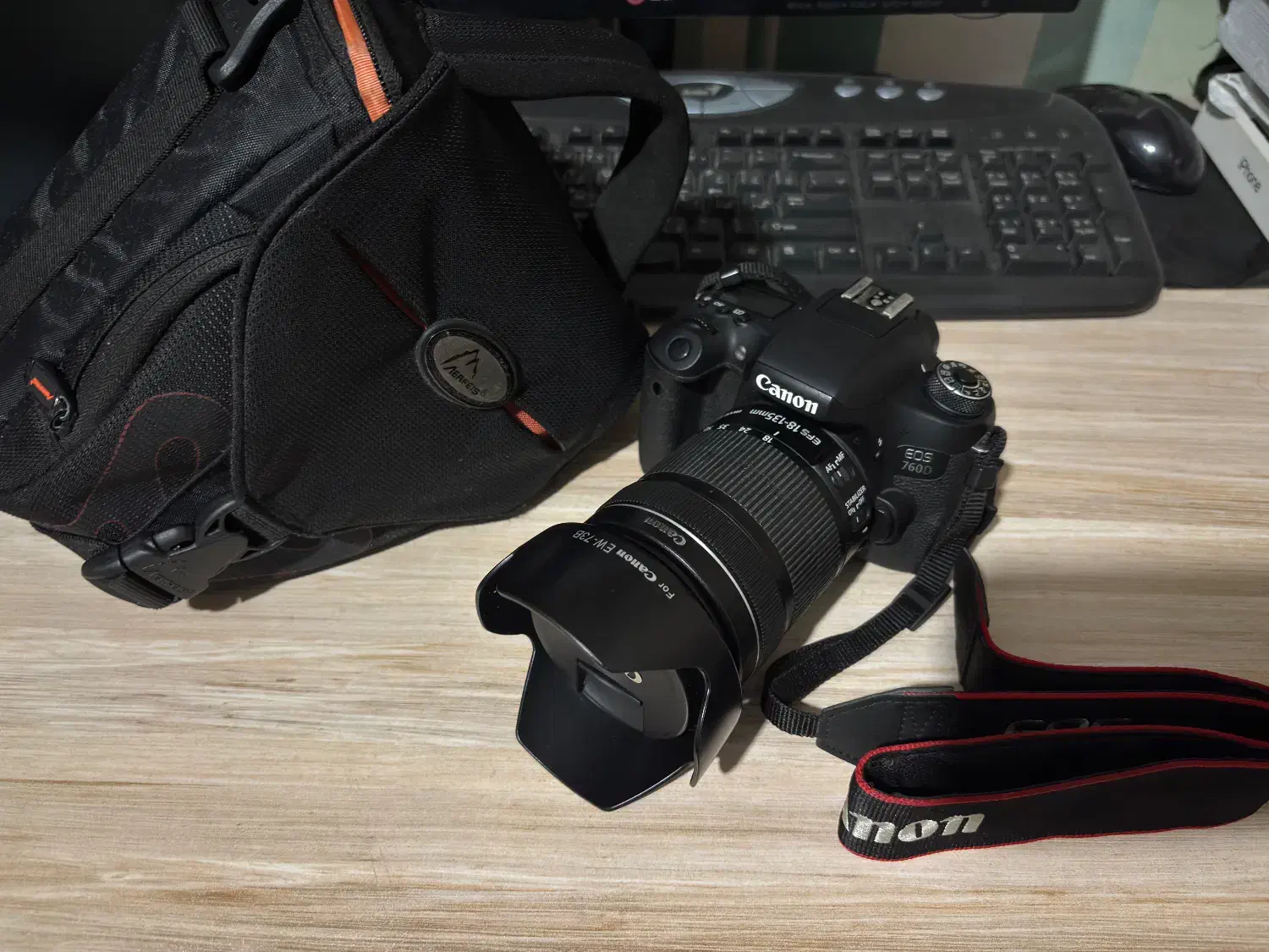 دوربین 760d کم کارکرد|دوربین عکاسی و فیلم‌برداری|لاهیجان, کوی آزادگان|دیوار