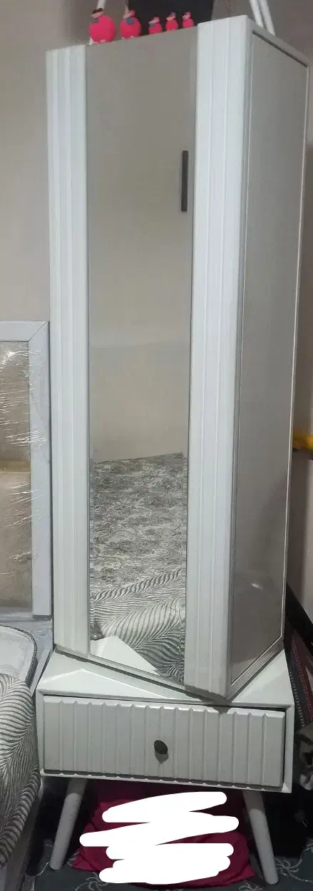 آیینه قدی وپاتختی باکس دار|آینه|قم, شهید صیاد شیرازی|دیوار