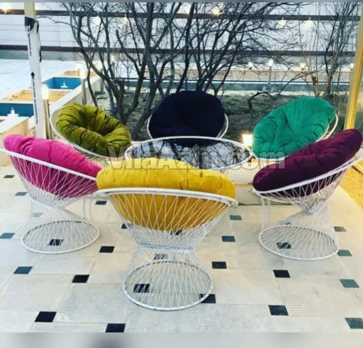 میز صندلی فلزی|کافیشاپ و رستوران|یاسوج, |دیوار