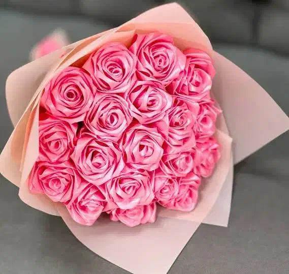 گل روبانی|گل مصنوعی|پسکوه, |دیوار