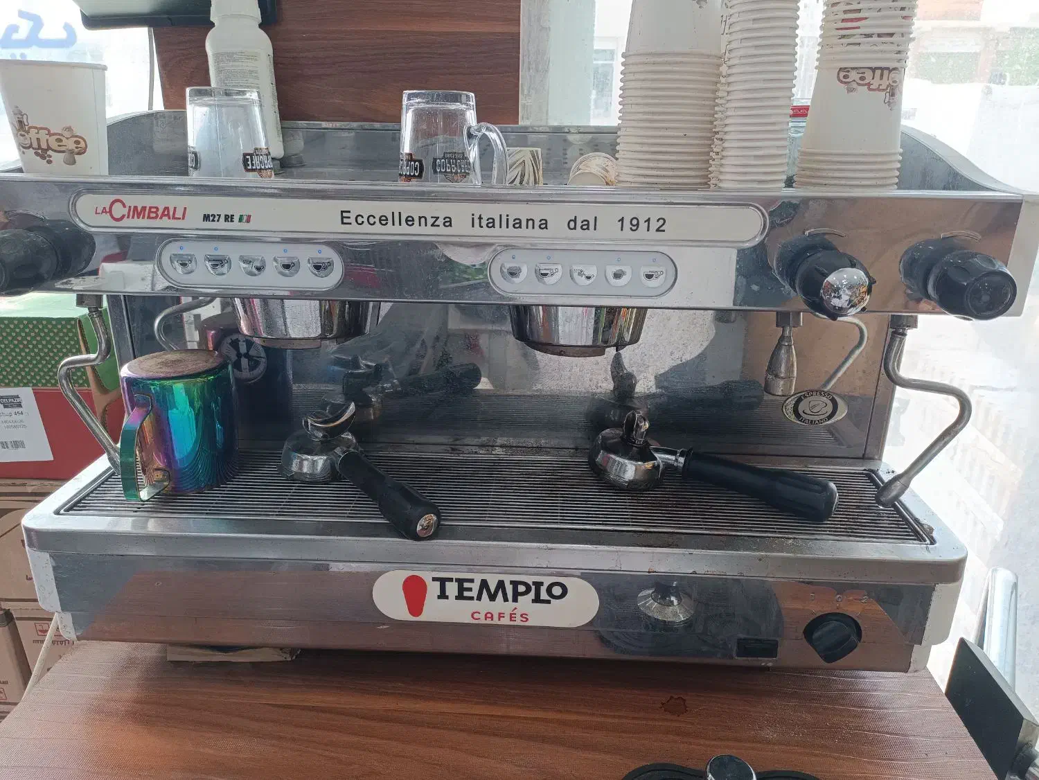دستگاه قهوه      CIMBALI   نیو فیس     m27|کافی‌شاپ و رستوران|چاه ورز, |دیوار