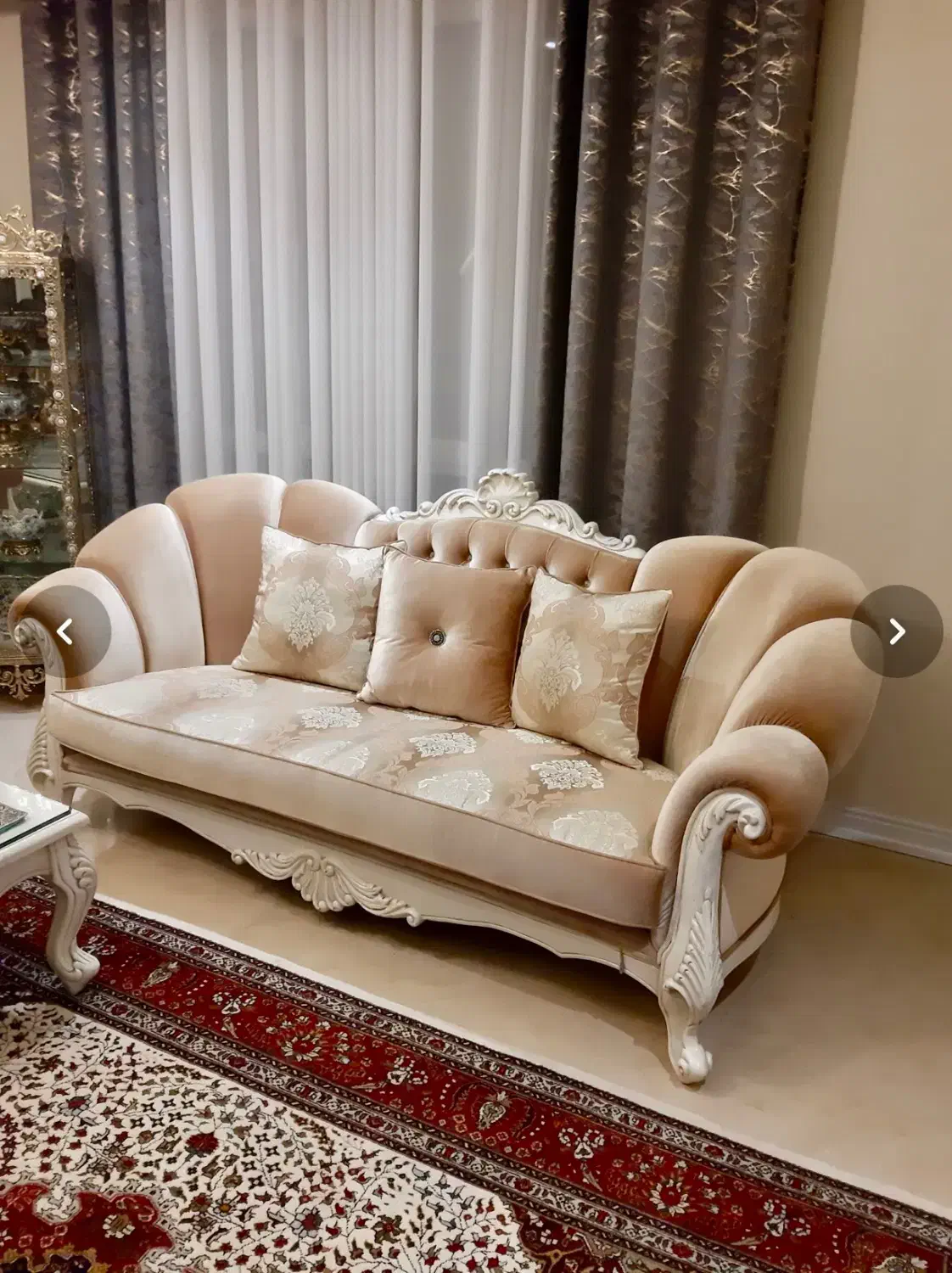 مبلمان ۸ نفره ترک|مبلمان خانگی و میز عسلی|تهران, شهرک آزمایش|دیوار