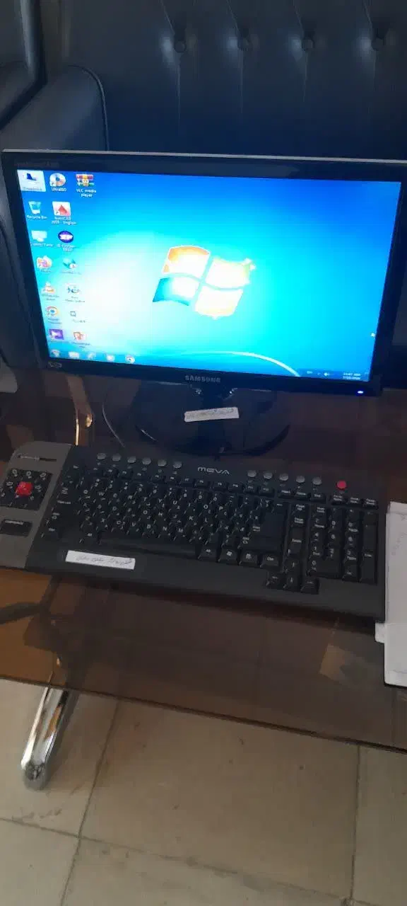 کیس کامپیوترو مانیتور کیبورد موس سالم بدون ایراد|رایانه رومیزی|اسلام‌شهر, شهرک الهیه|دیوار
