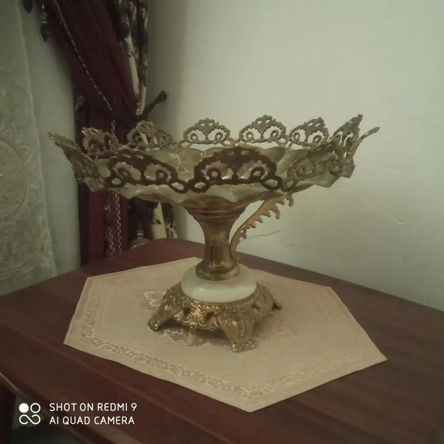 میوه خوری برنجی|کلکسیون اشیاء عتیقه|گلستان (تهران), |دیوار