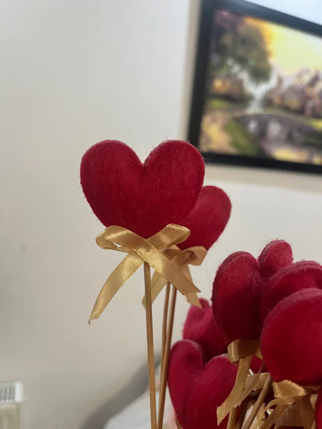 قلب های تمدی|گل مصنوعی|گرگان, |دیوار