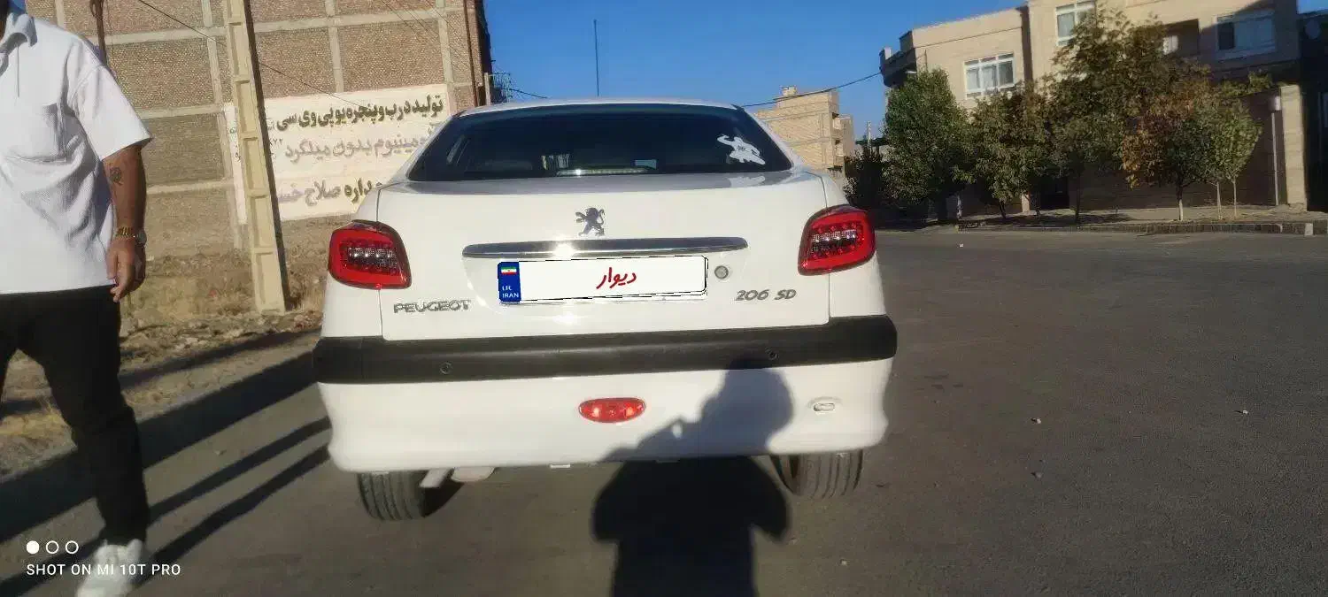 sd v8 206|خودرو سواری و وانت|بوکان, |دیوار