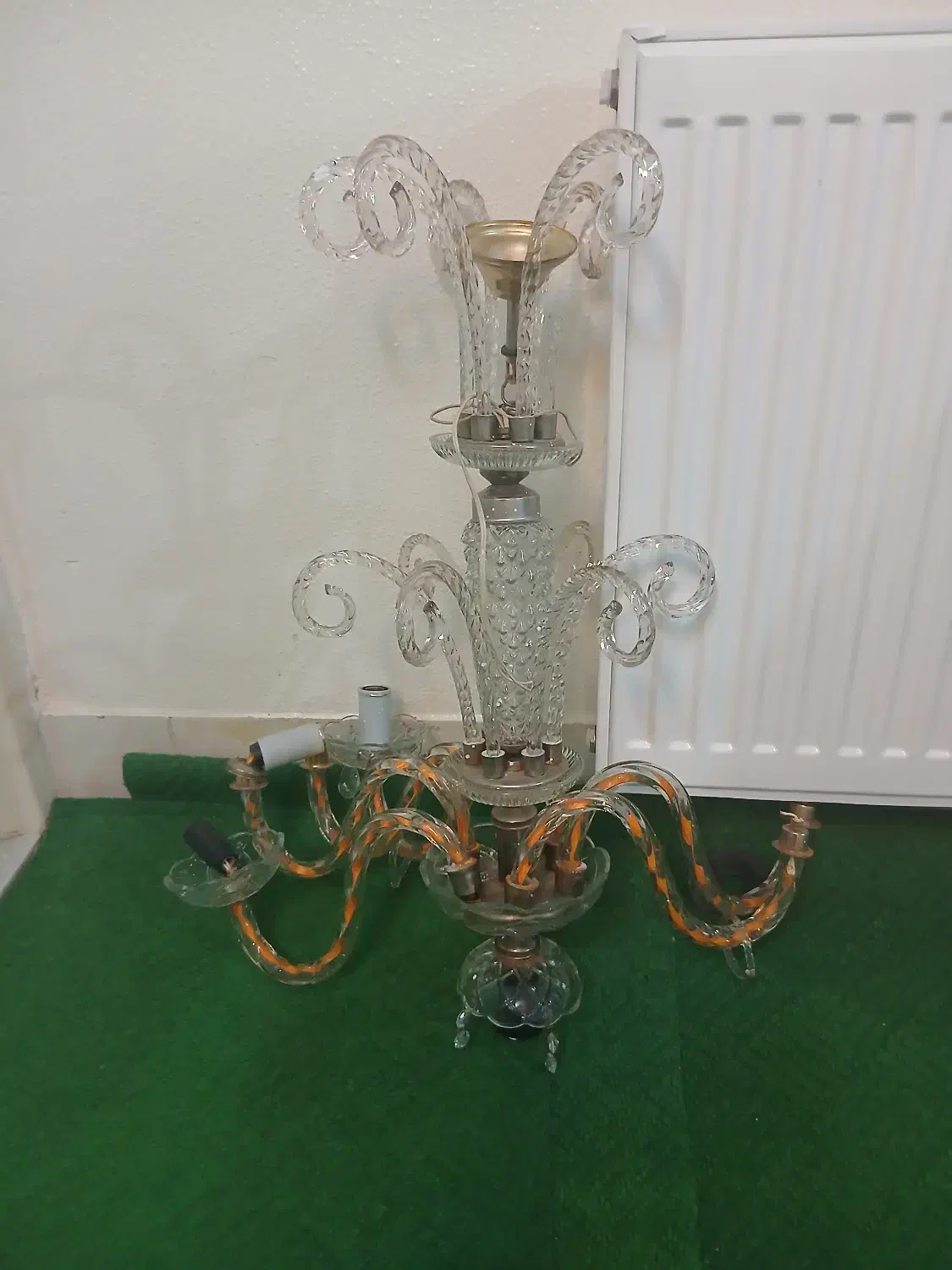 لوسترقدیمی فروش فوری|لوستر و چراغ آویز|شاهین‌شهر, گزبرخوار|دیوار