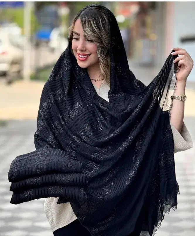 شال نخی لمه دار پاییزه|لباس|شیراز, تندگویان|دیوار