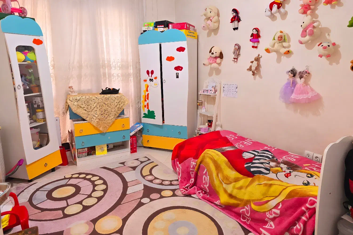 تخت و کمد و دراور کودک و نوجوان|تخت و سرویس خواب|کرج, کرج نو|دیوار