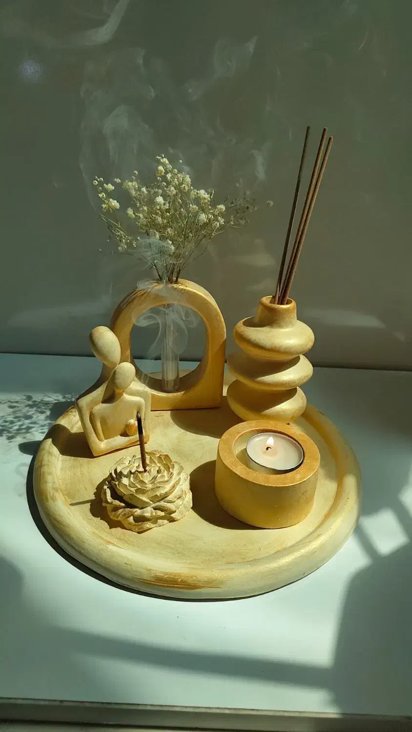 ست دکوری شیک (تخفیف ویژه)|مجسمه، تندیس، ماکت|برازجان, |دیوار