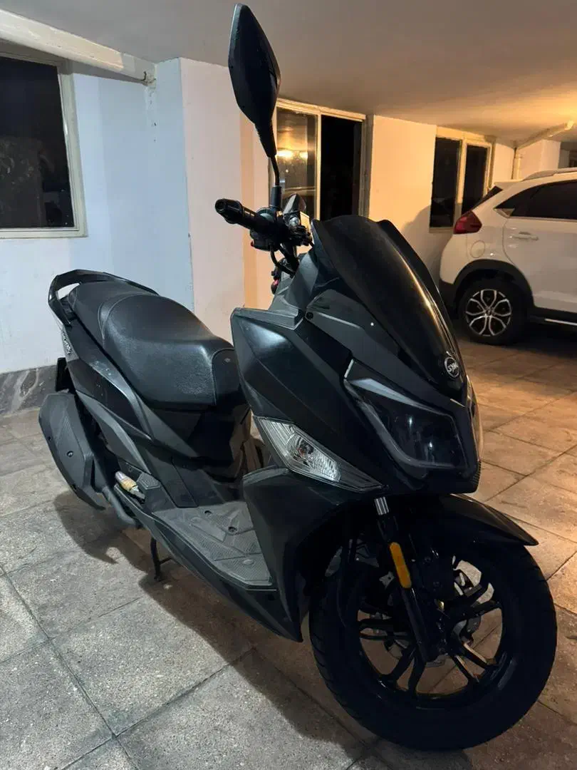 SYM گلکسی j 200 مشکی|موتورسیکلت|تهران, تهرانپارس شرقی|دیوار