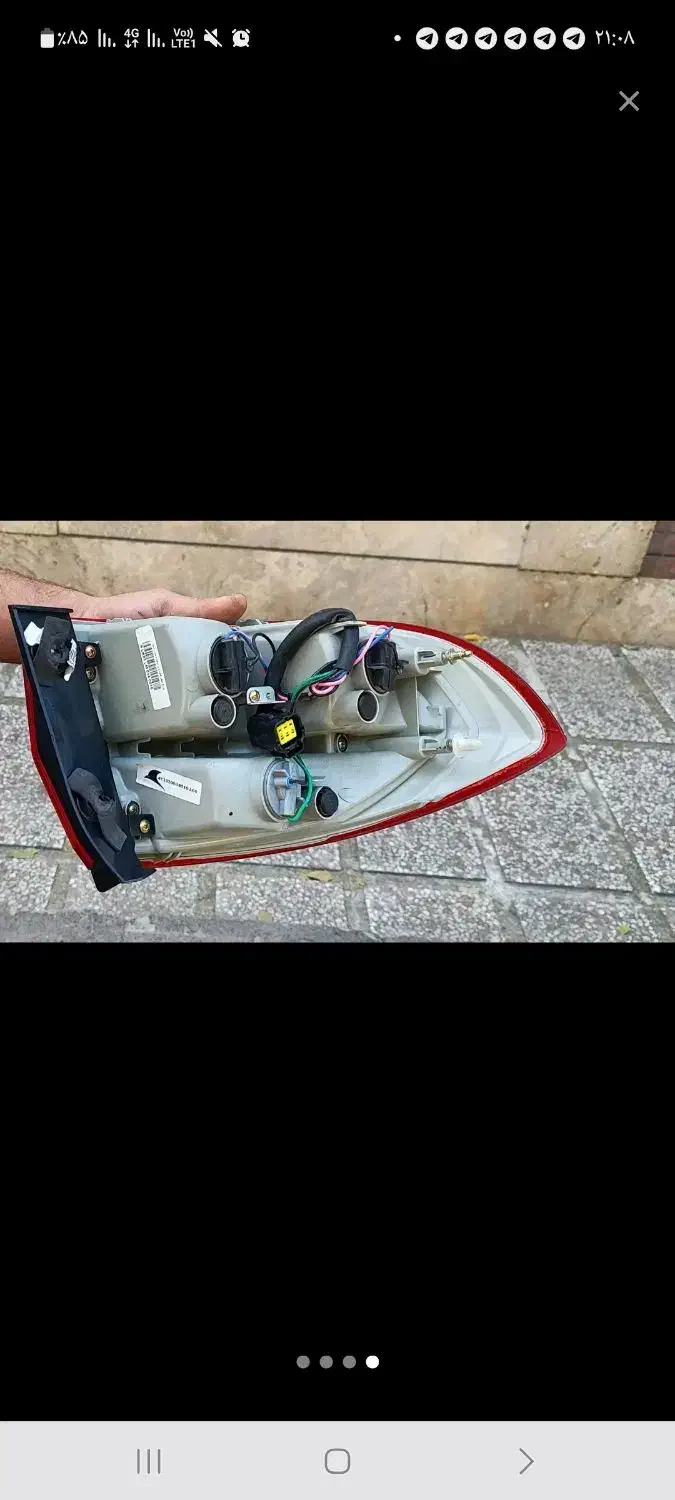 خطر عقب جک j4|قطعات یدکی و لوازم جانبی|تهران, طرشت|دیوار